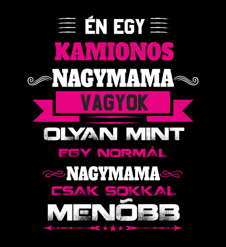 KAMIONOS NAGYMAMA PÓLÓ