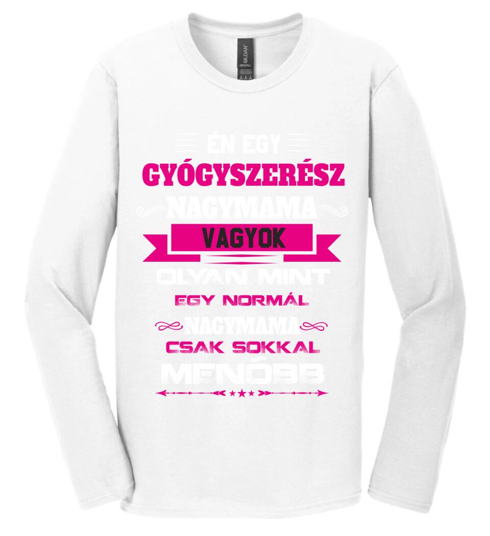 GYÓGYSZERÉSZ NAGYMAMA PÓLÓ