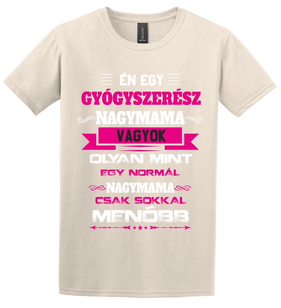 GYÓGYSZERÉSZ NAGYMAMA PÓLÓ