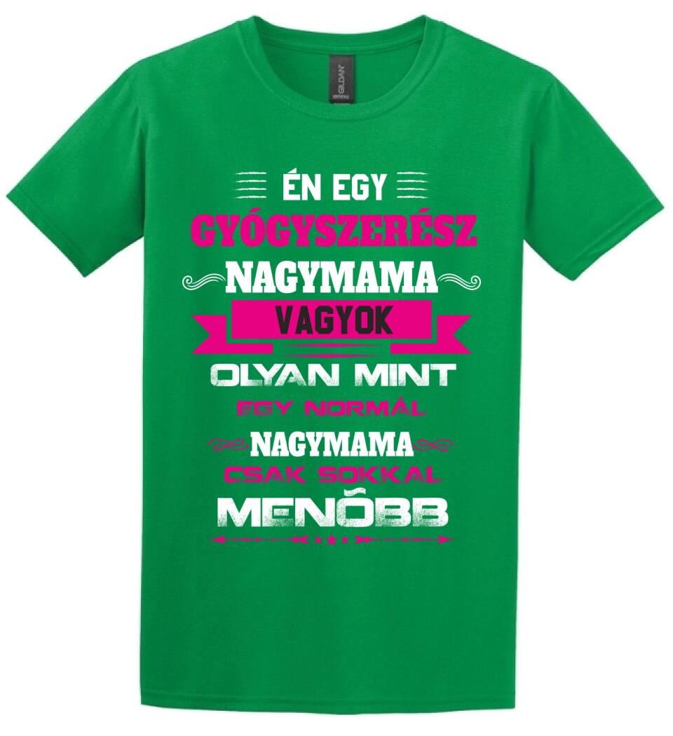 GYÓGYSZERÉSZ NAGYMAMA PÓLÓ