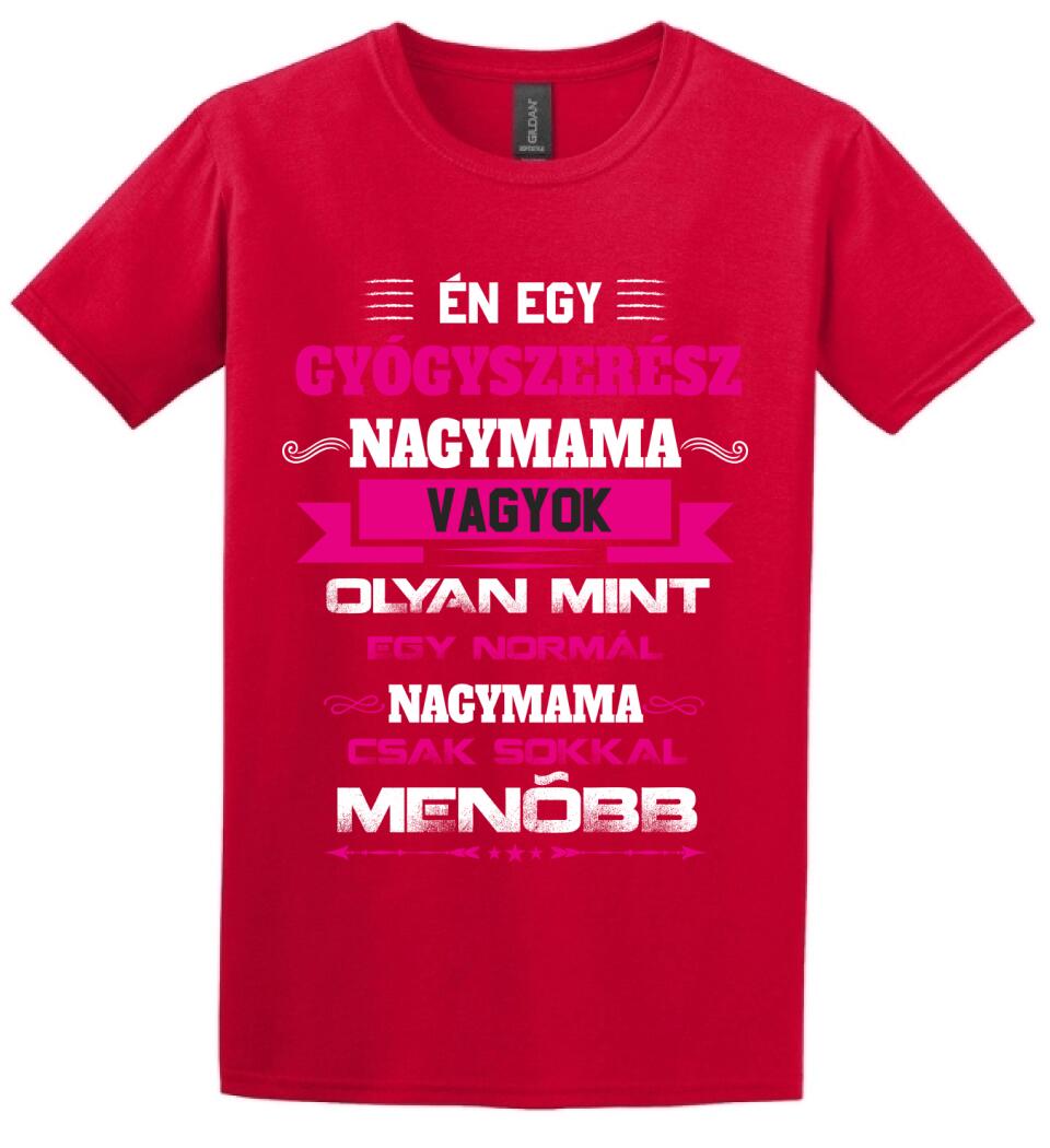 GYÓGYSZERÉSZ NAGYMAMA PÓLÓ