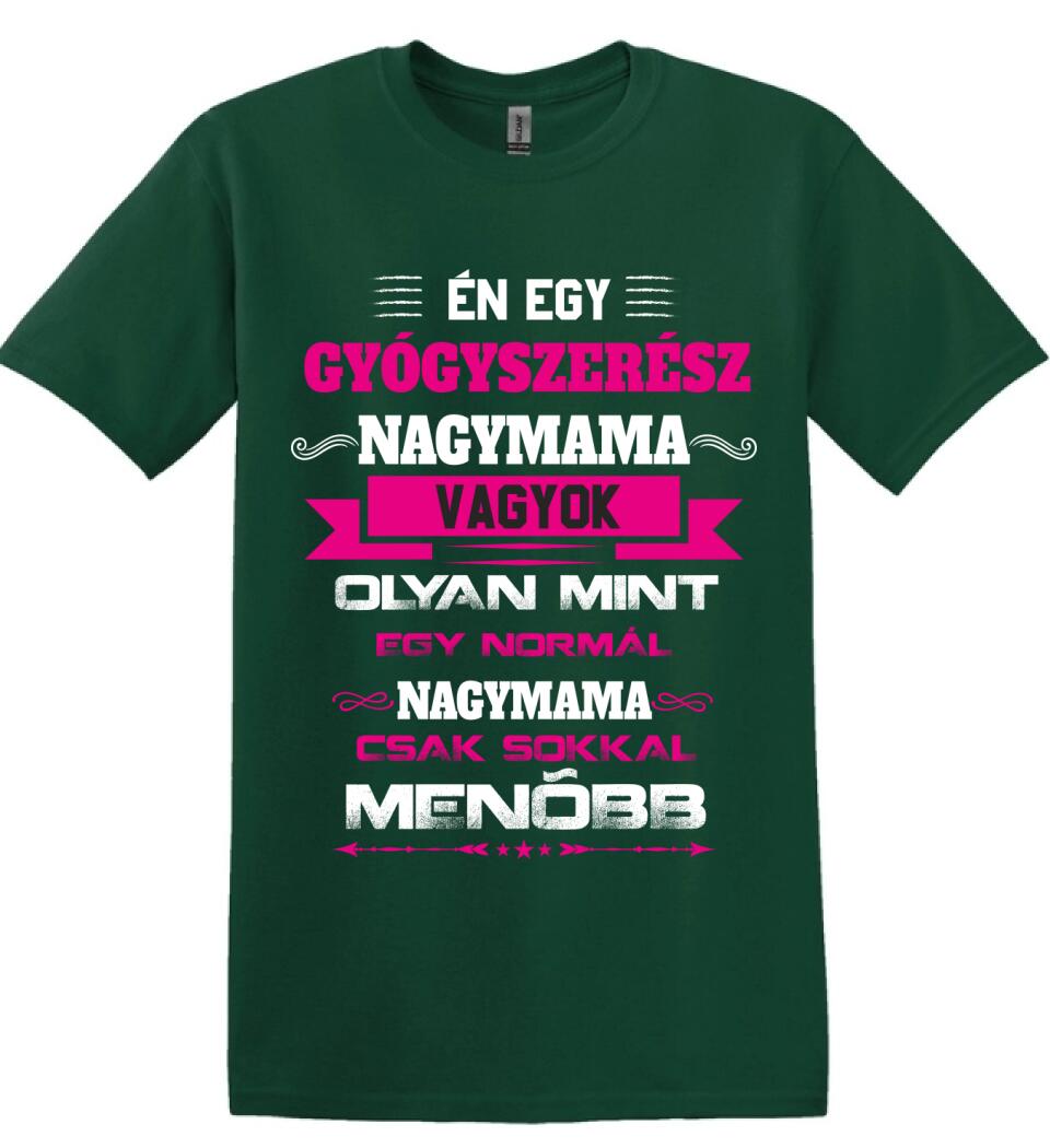 GYÓGYSZERÉSZ NAGYMAMA PÓLÓ