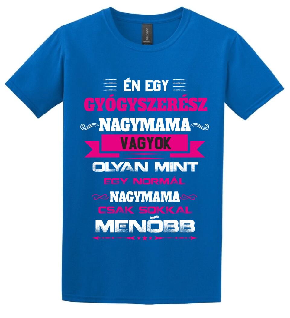 GYÓGYSZERÉSZ NAGYMAMA PÓLÓ