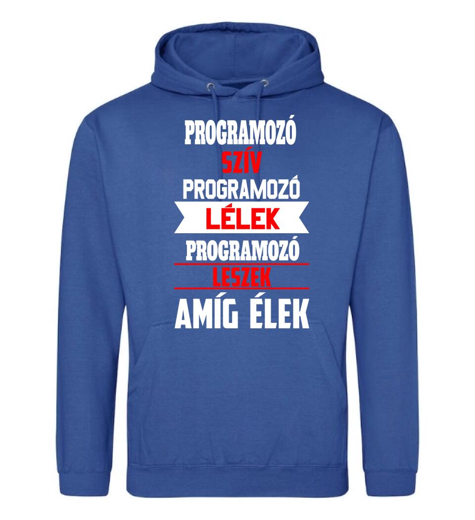 PROGRAMOZÓ LESZEK AMÍG ÉLEK PÓLÓ