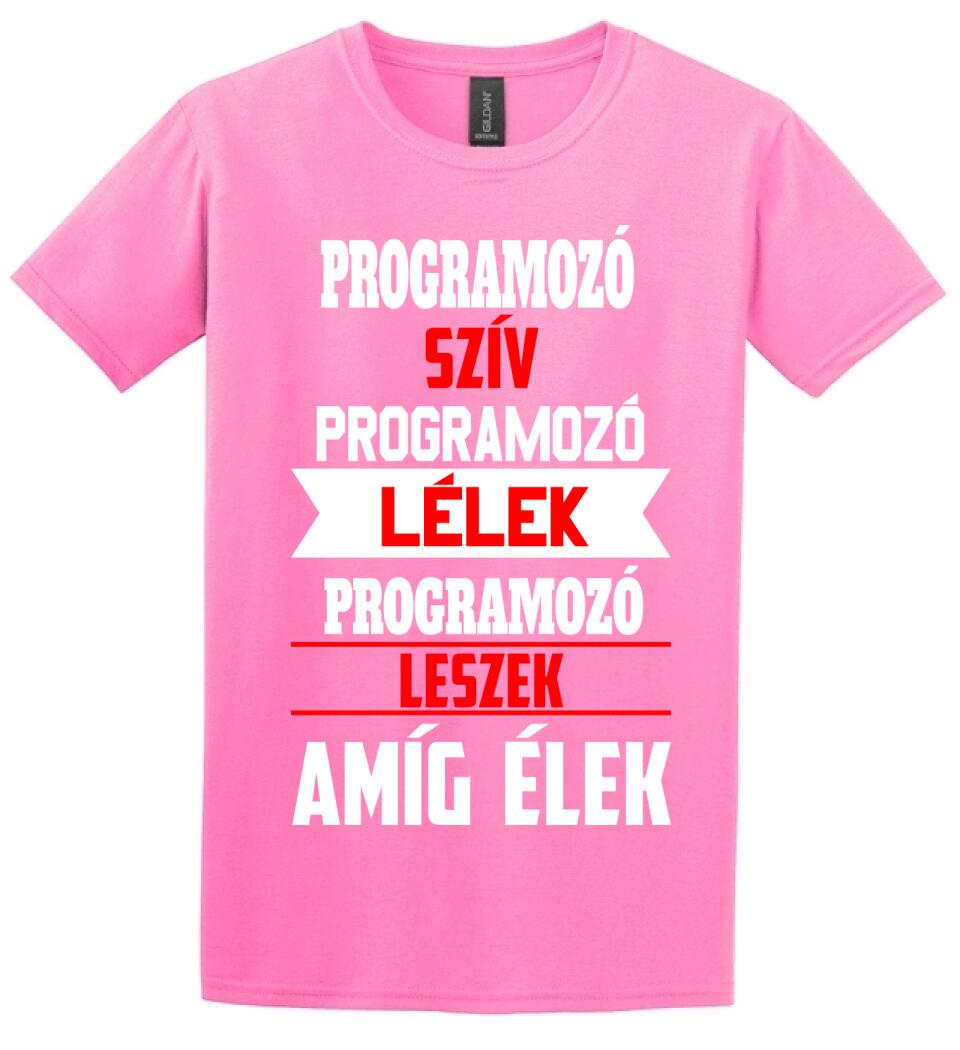 PROGRAMOZÓ LESZEK AMÍG ÉLEK PÓLÓ