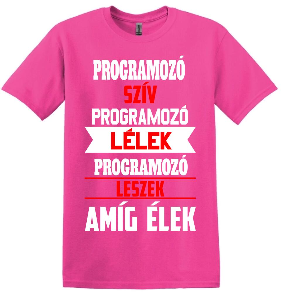 PROGRAMOZÓ LESZEK AMÍG ÉLEK PÓLÓ