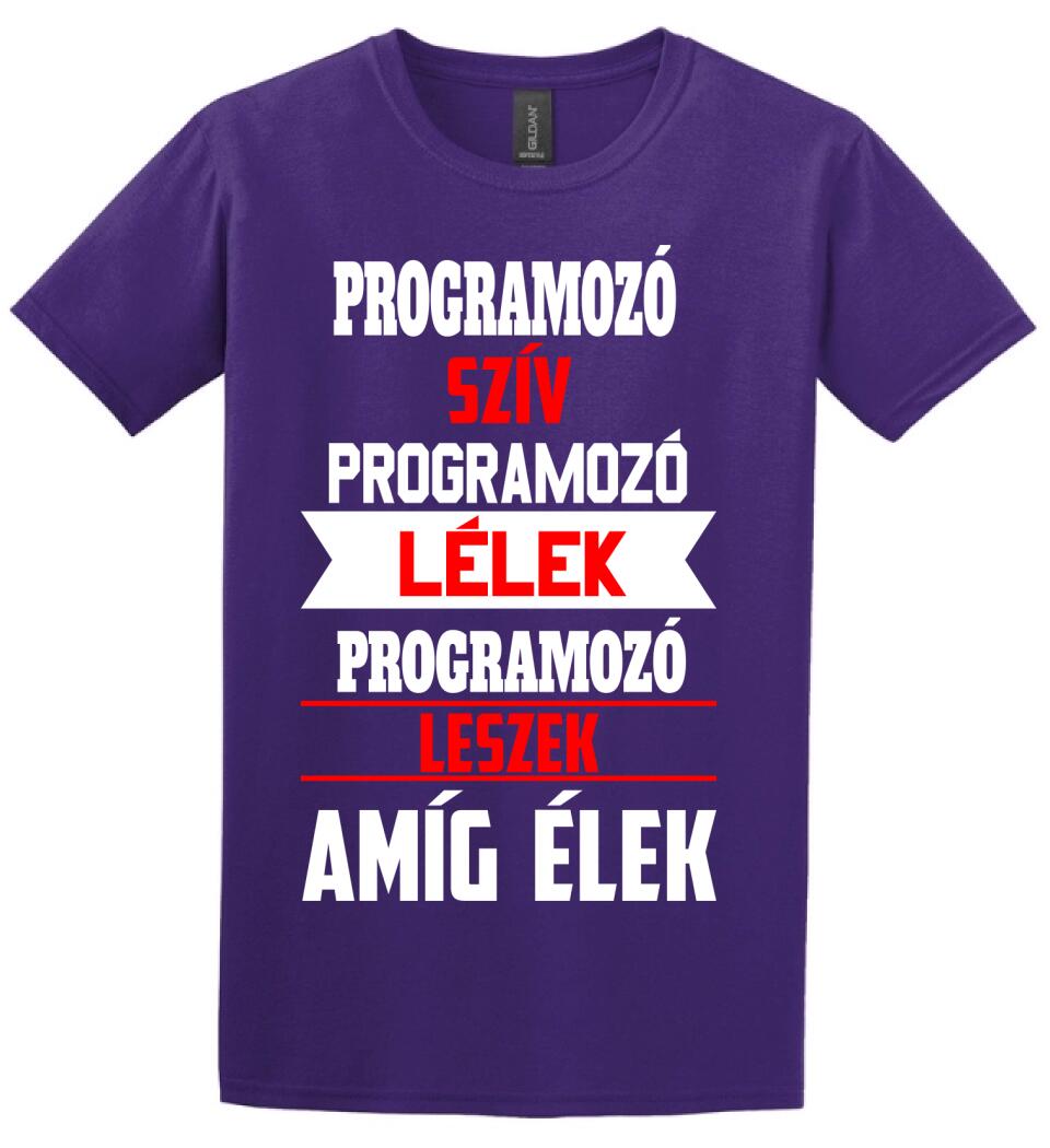PROGRAMOZÓ LESZEK AMÍG ÉLEK PÓLÓ