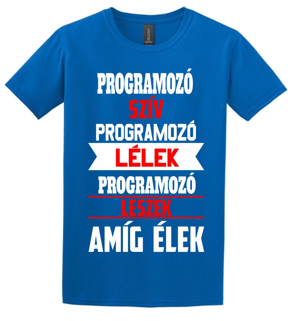 PROGRAMOZÓ LESZEK AMÍG ÉLEK PÓLÓ