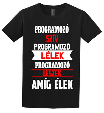 PROGRAMOZÓ LESZEK AMÍG ÉLEK PÓLÓ