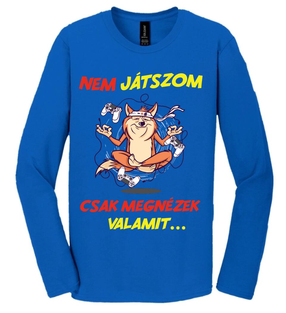 Nem játszom, csak megnézek valamit