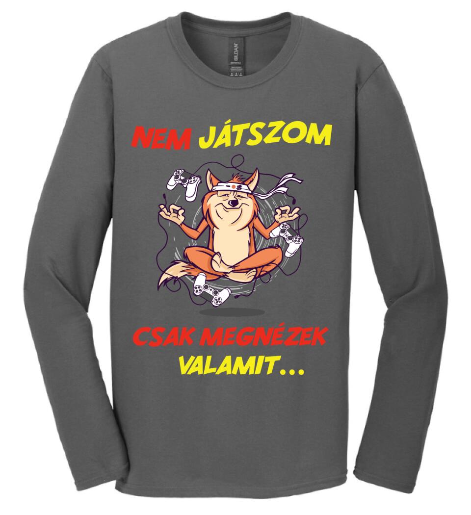 Nem játszom, csak megnézek valamit