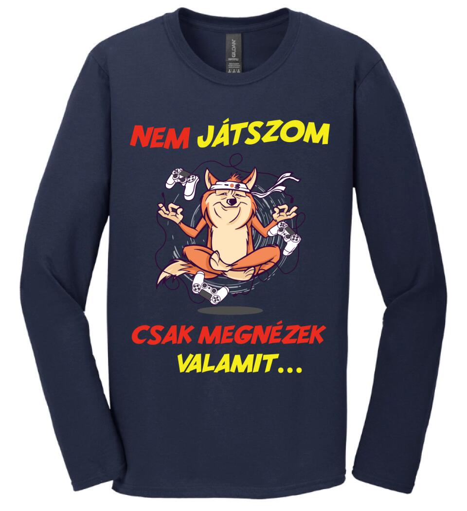Nem játszom, csak megnézek valamit