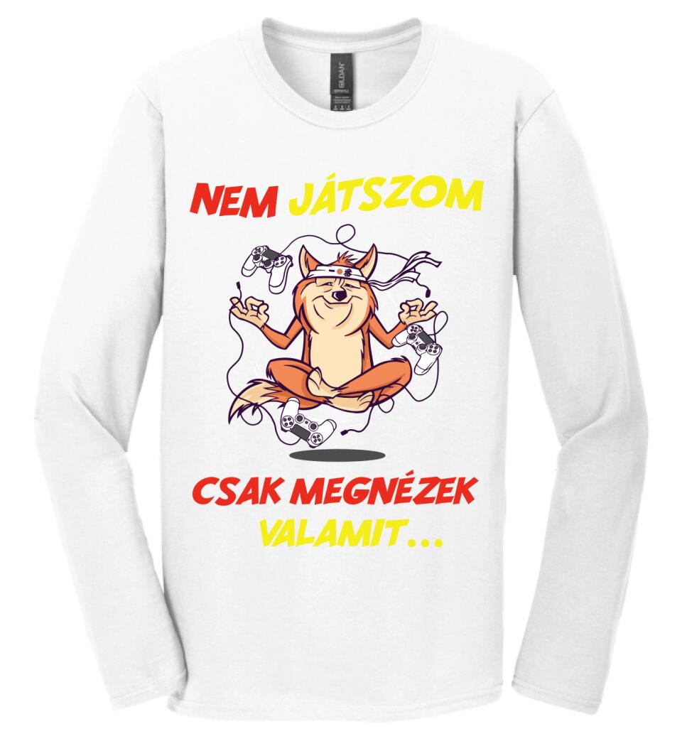 Nem játszom, csak megnézek valamit