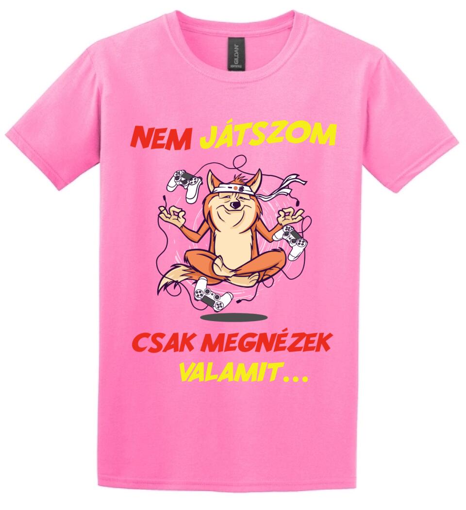 Nem játszom, csak megnézek valamit