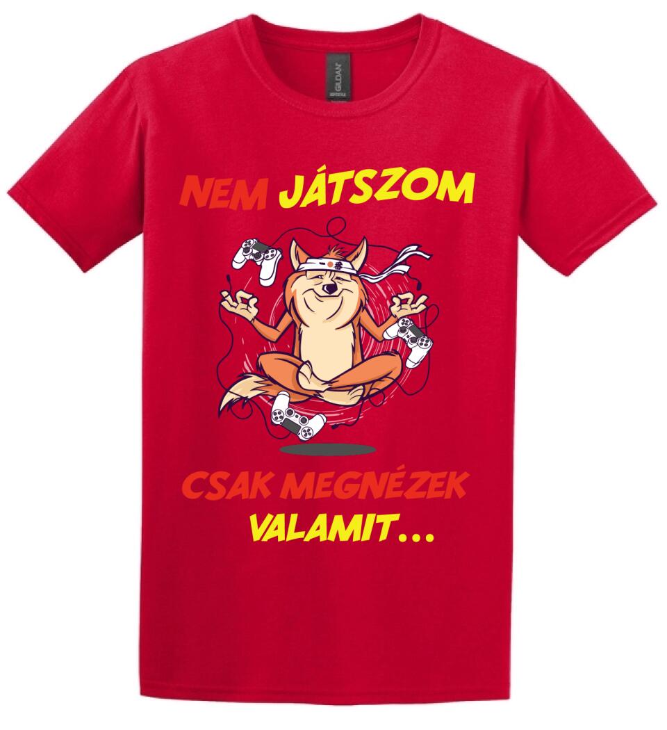 Nem játszom, csak megnézek valamit