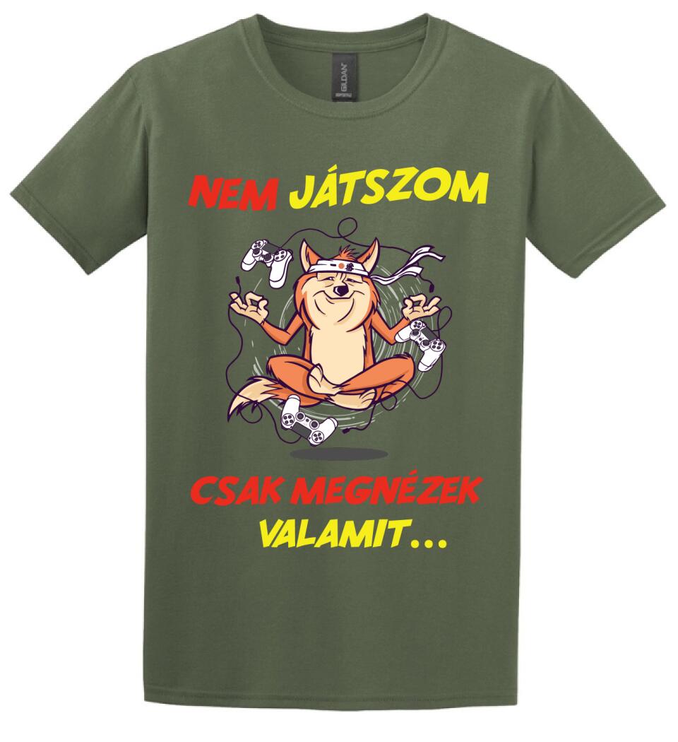 Nem játszom, csak megnézek valamit