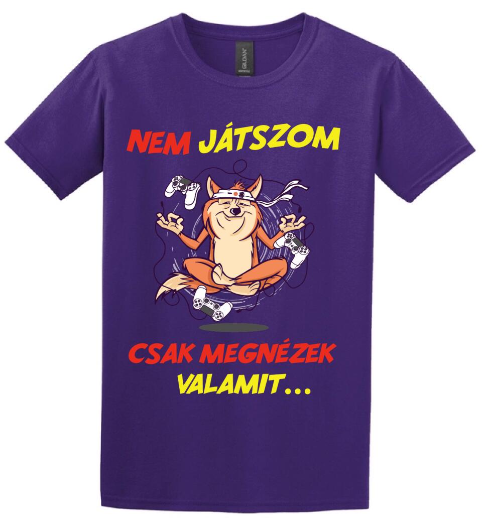 Nem játszom, csak megnézek valamit