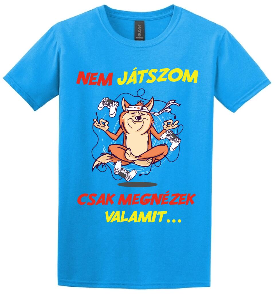 Nem játszom, csak megnézek valamit