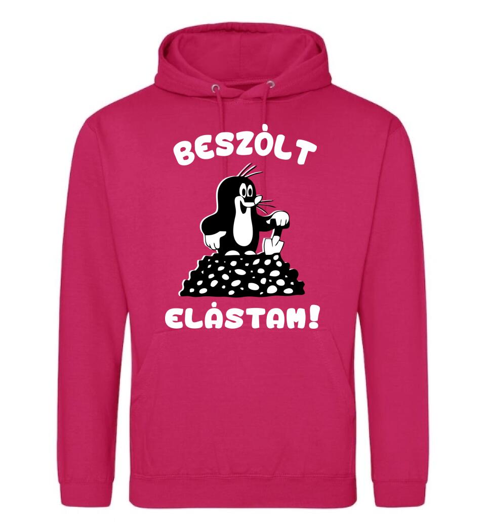 Beszólt, elástam...