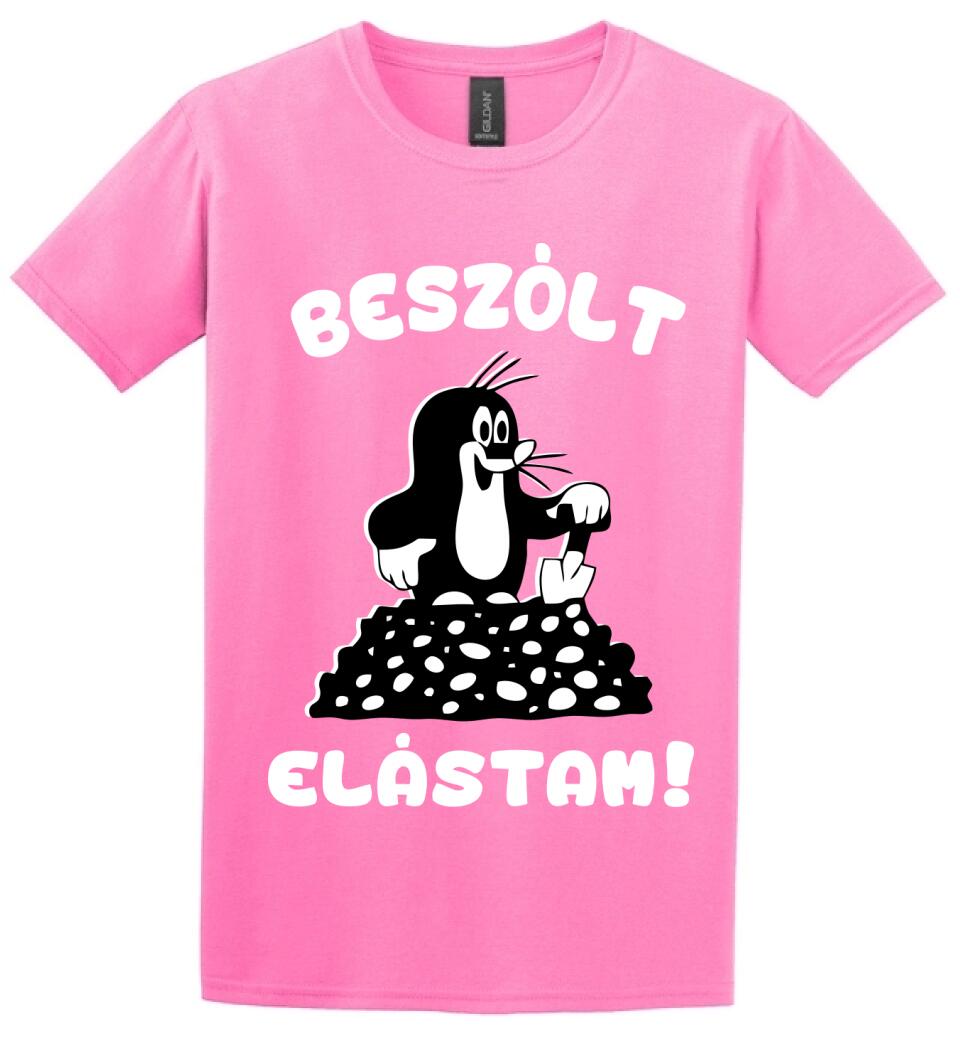 Beszólt, elástam...