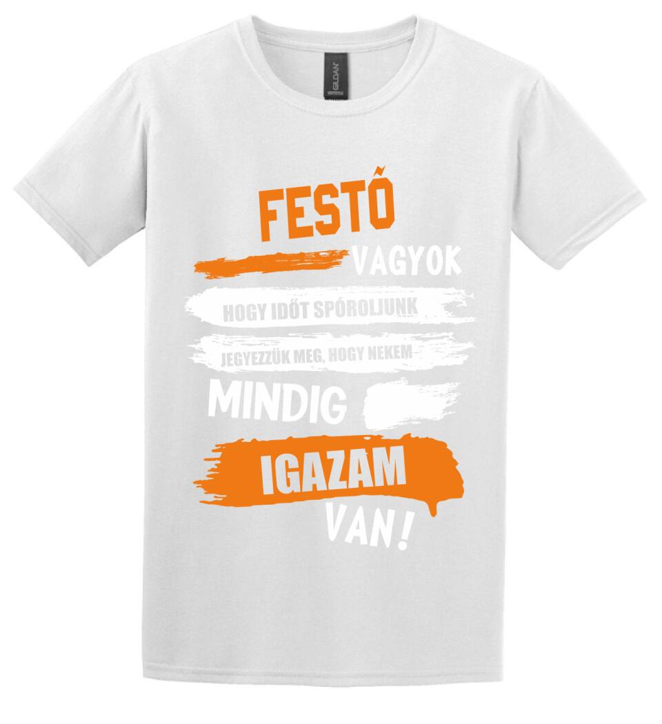 FESTŐ VAGYOK, MINDIG IGAZAM VAN PÓLÓ