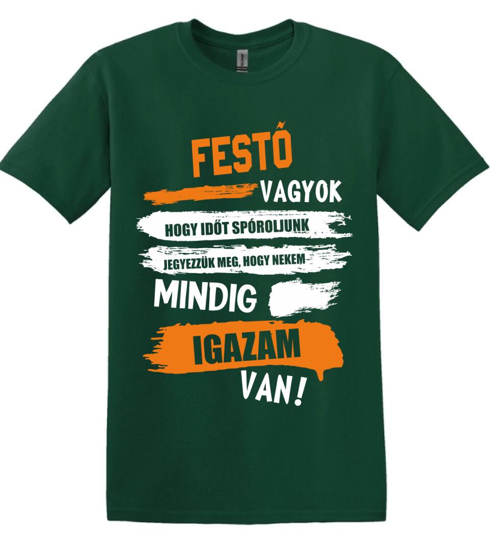 FESTŐ VAGYOK, MINDIG IGAZAM VAN PÓLÓ