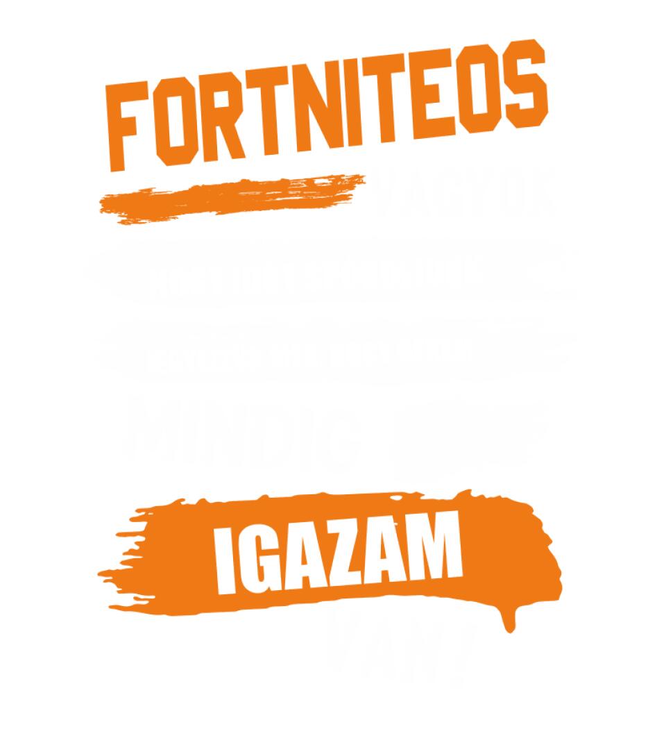 FORTNITEOS VAGYOK, MINDIG IGAZAM VAN PÓLÓ