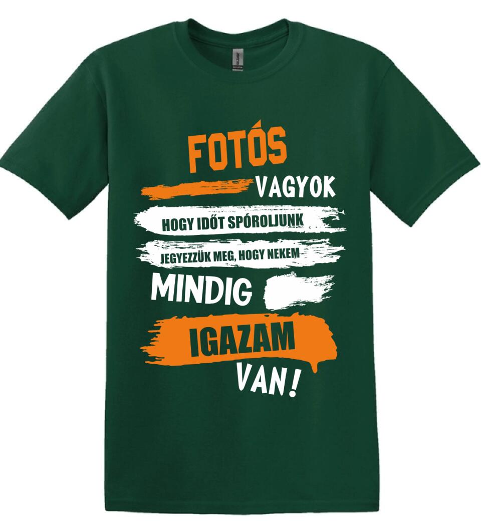 FOTÓS VAGYOK, MINDIG IGAZAM VAN PÓLÓ