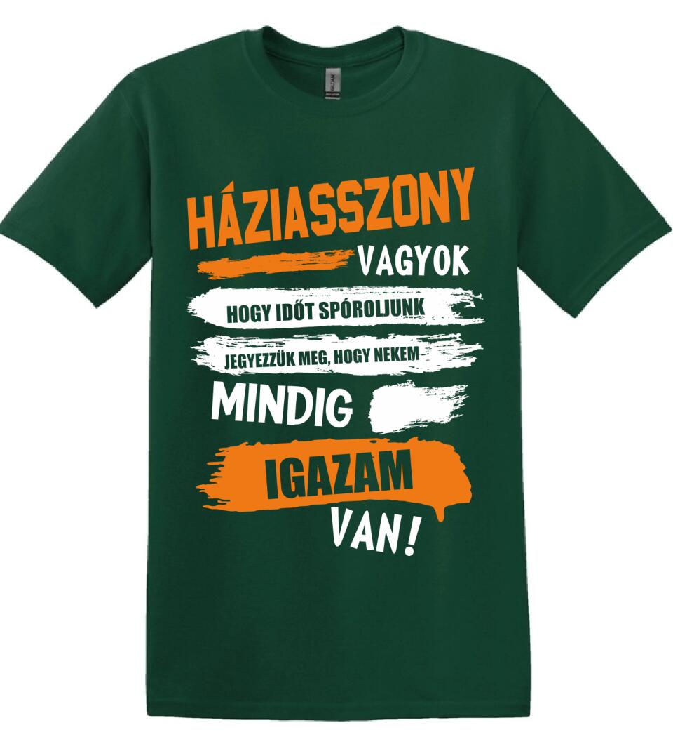 HÁZIASSZONY VAGYOK, MINDIG IGAZAM VAN PÓLÓ