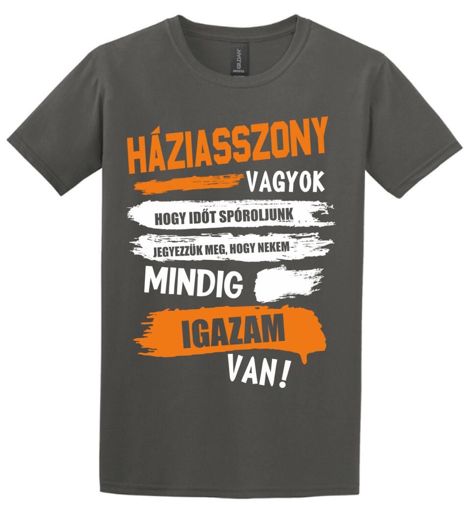 HÁZIASSZONY VAGYOK, MINDIG IGAZAM VAN PÓLÓ