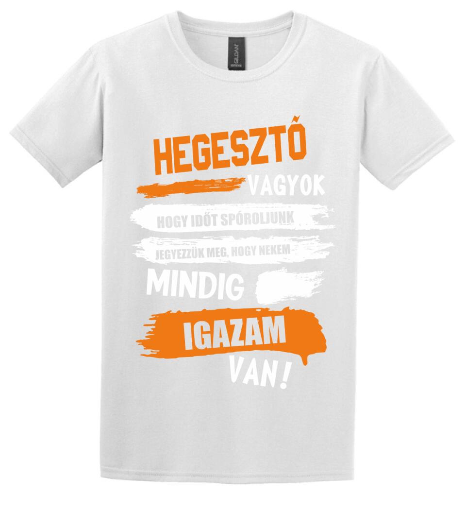 HEGESZTŐ VAGYOK, MINDIG IGAZAM VAN PÓLÓ