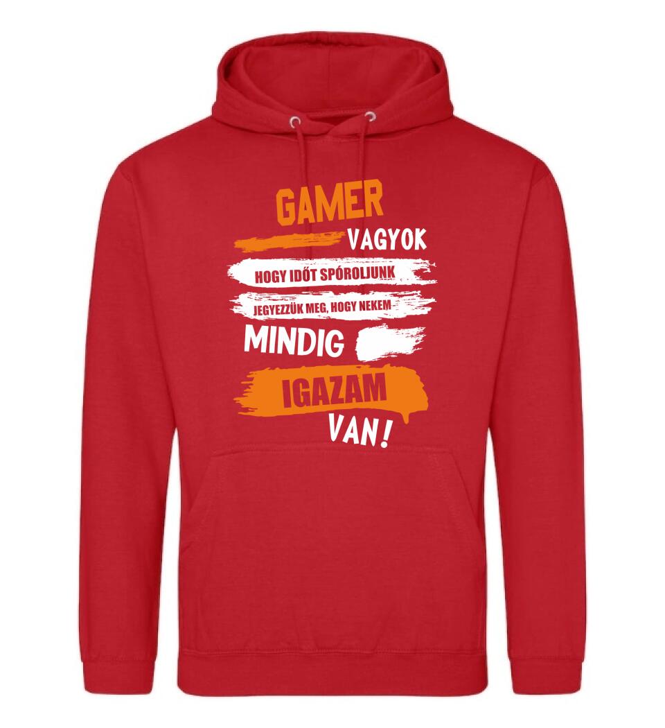 GAMER VAGYOK, MINDIG IGAZAM VAN PÓLÓ