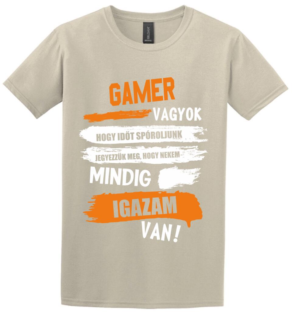 GAMER VAGYOK, MINDIG IGAZAM VAN PÓLÓ