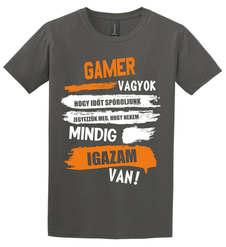 GAMER VAGYOK, MINDIG IGAZAM VAN PÓLÓ