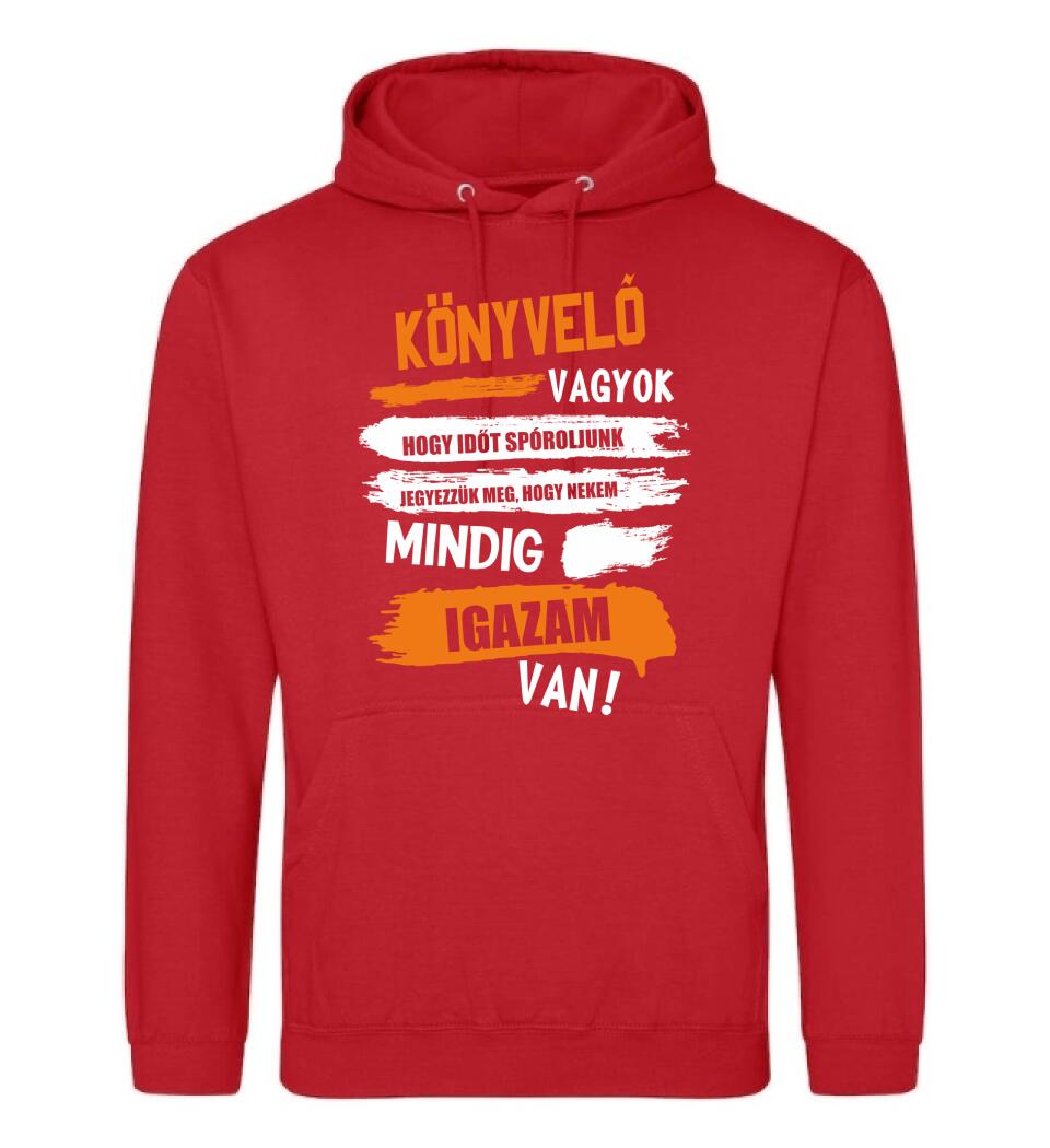 KÖNYVELŐ VAGYOK, MINDIG IGAZAM VAN PÓLÓ