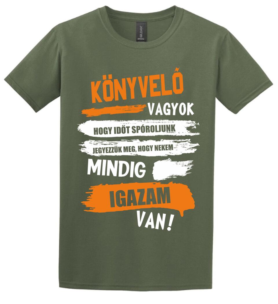 KÖNYVELŐ VAGYOK, MINDIG IGAZAM VAN PÓLÓ