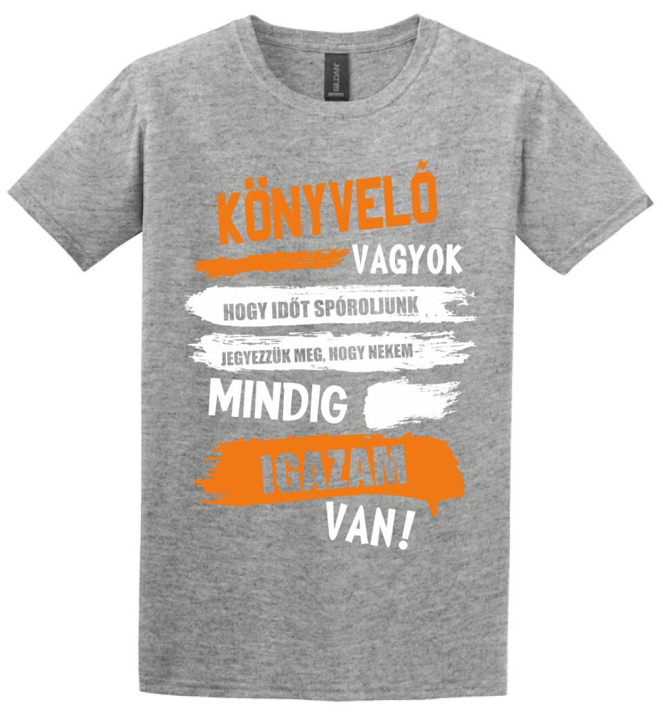 KÖNYVELŐ VAGYOK, MINDIG IGAZAM VAN PÓLÓ