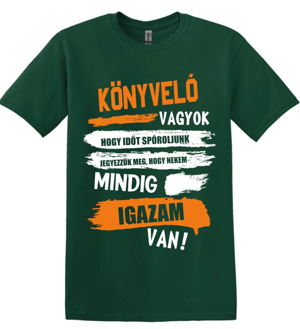 KÖNYVELŐ VAGYOK, MINDIG IGAZAM VAN PÓLÓ