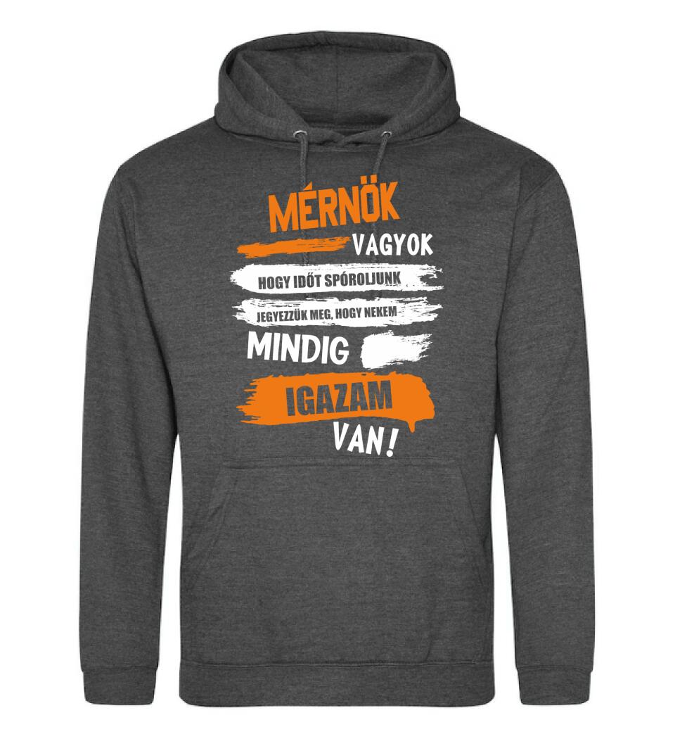 MÉRNÖK VAGYOK, MINDIG IGAZAM VAN PÓLÓ