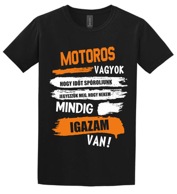 MOTOROS VAGYOK, MINDIG IGAZAM VAN PÓLÓ