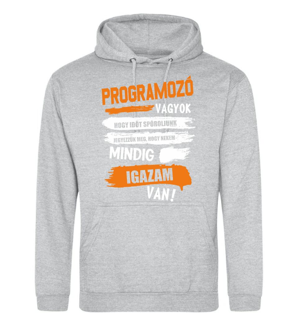 PROGRAMOZÓ VAGYOK, MINDIG IGAZAM VAN PÓLÓ