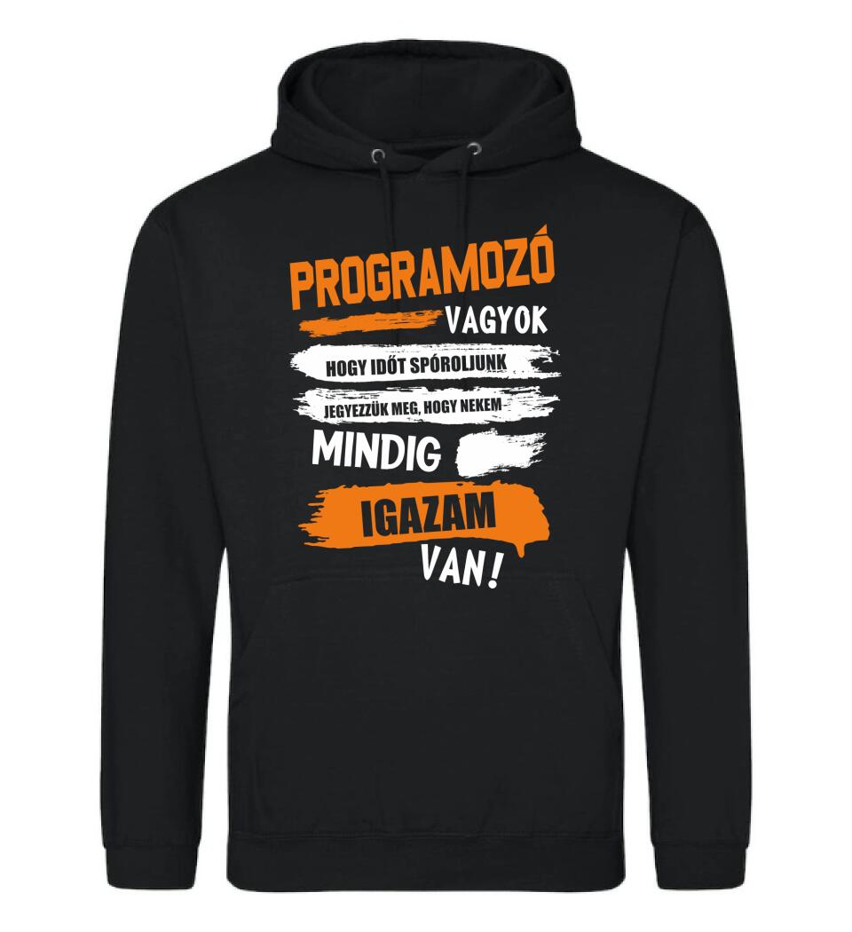PROGRAMOZÓ VAGYOK, MINDIG IGAZAM VAN PÓLÓ