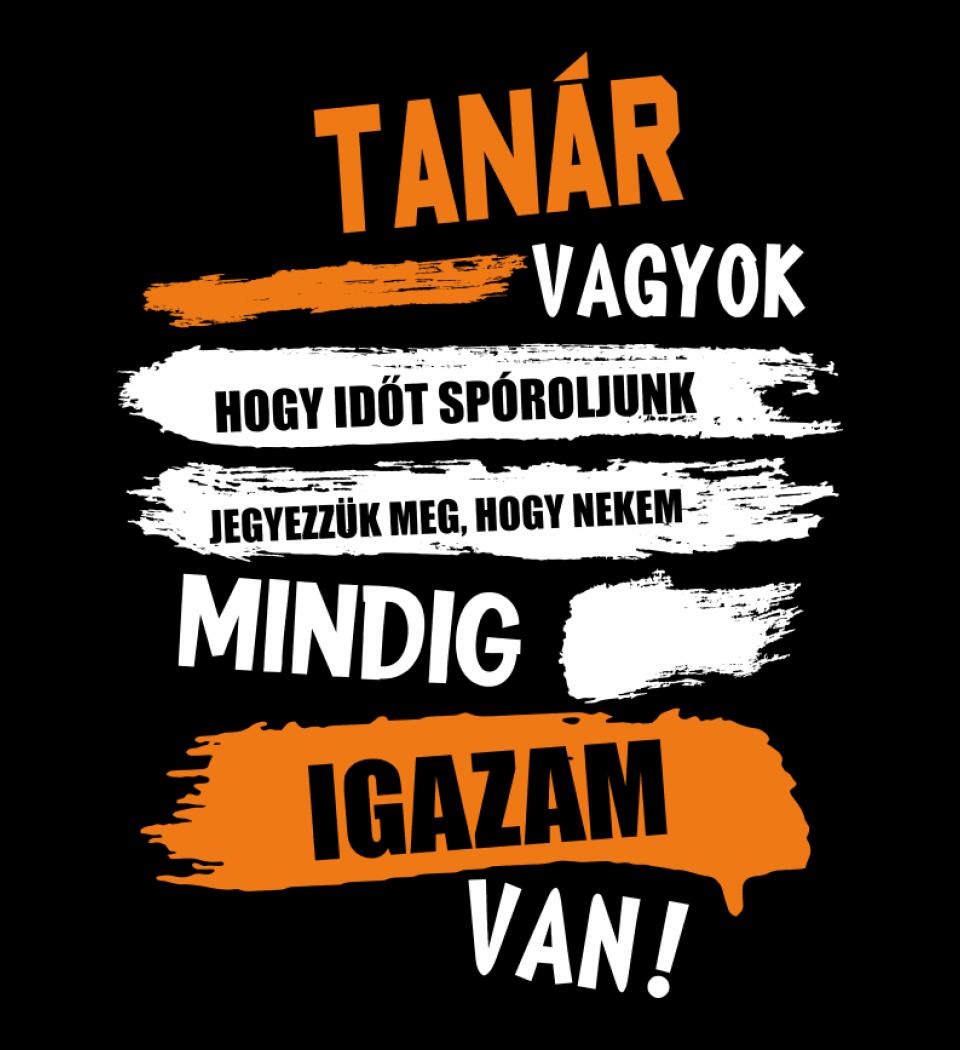TANÁR VAGYOK, MINDIG IGAZAM VAN PÓLÓ