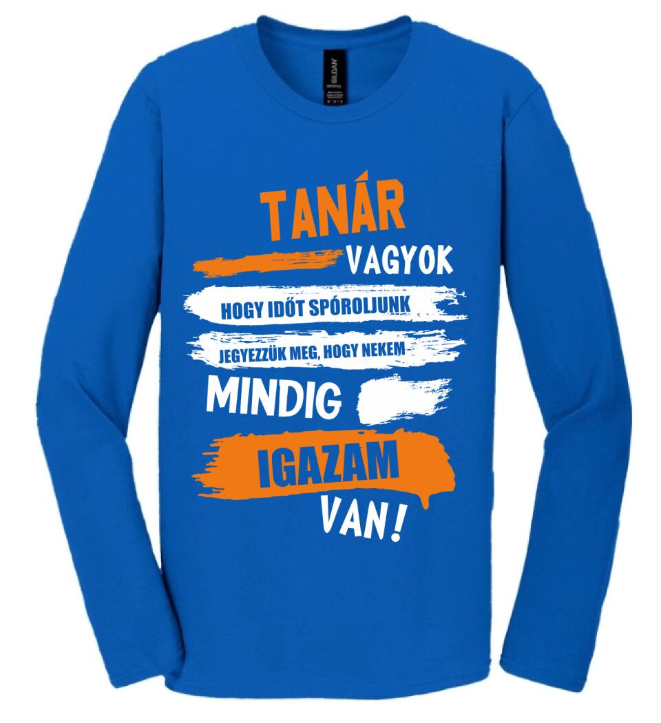 TANÁR VAGYOK, MINDIG IGAZAM VAN PÓLÓ