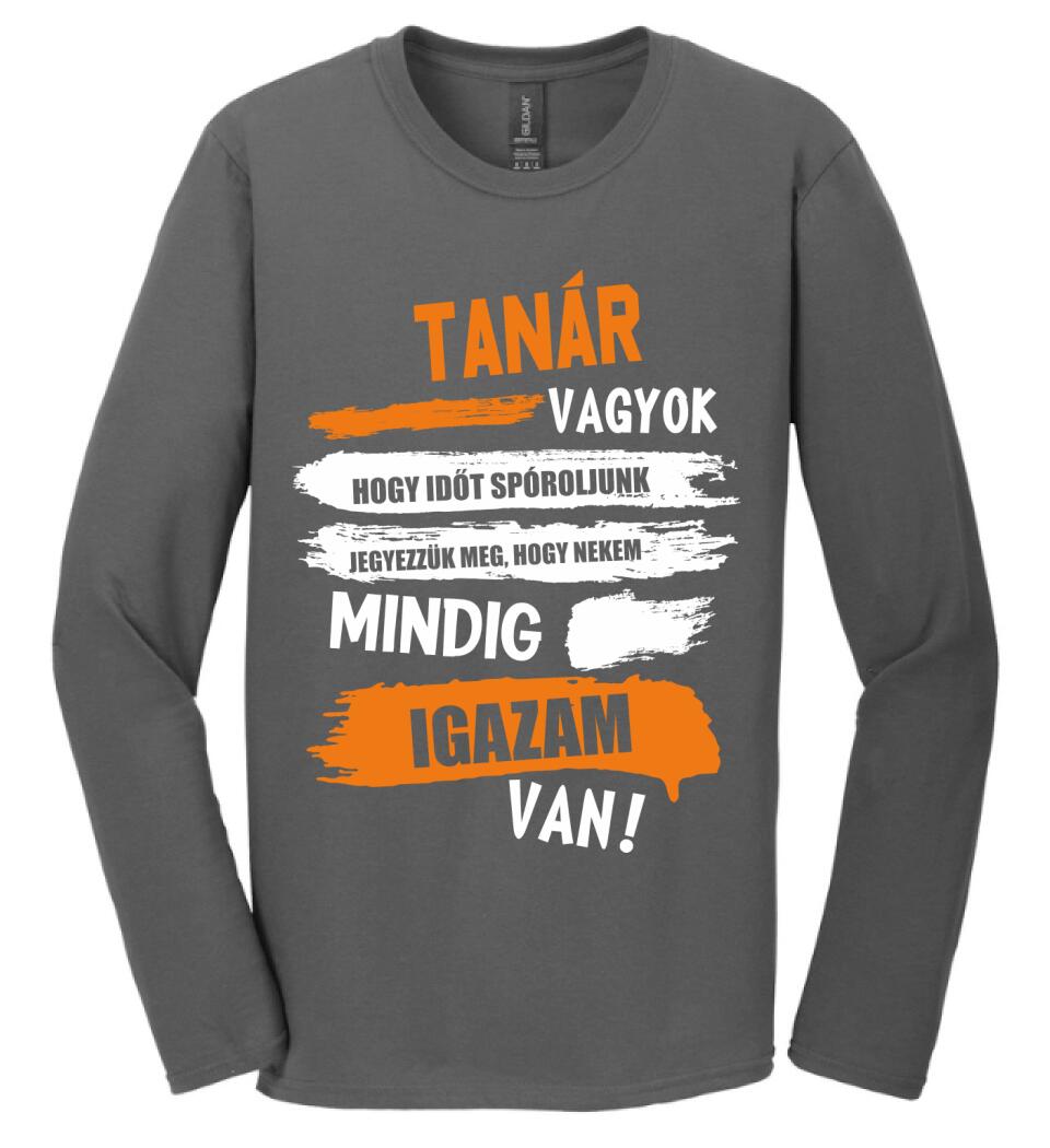 TANÁR VAGYOK, MINDIG IGAZAM VAN PÓLÓ