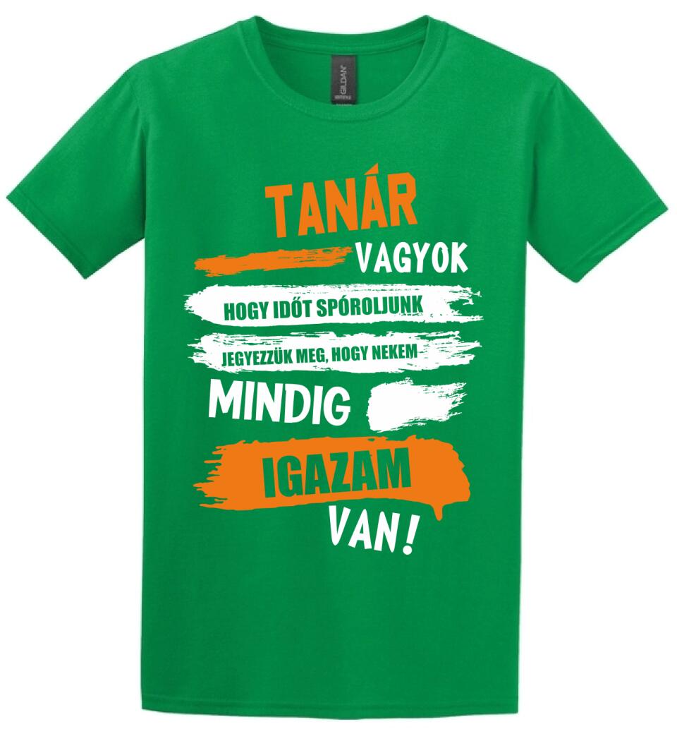 TANÁR VAGYOK, MINDIG IGAZAM VAN PÓLÓ