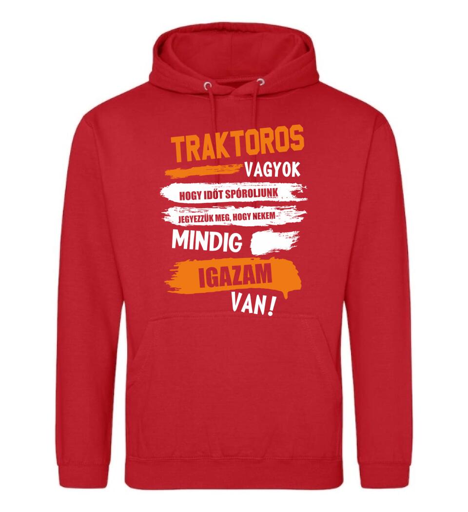 TRAKTOROS VAGYOK, MINDIG IGAZAM VAN PÓLÓ