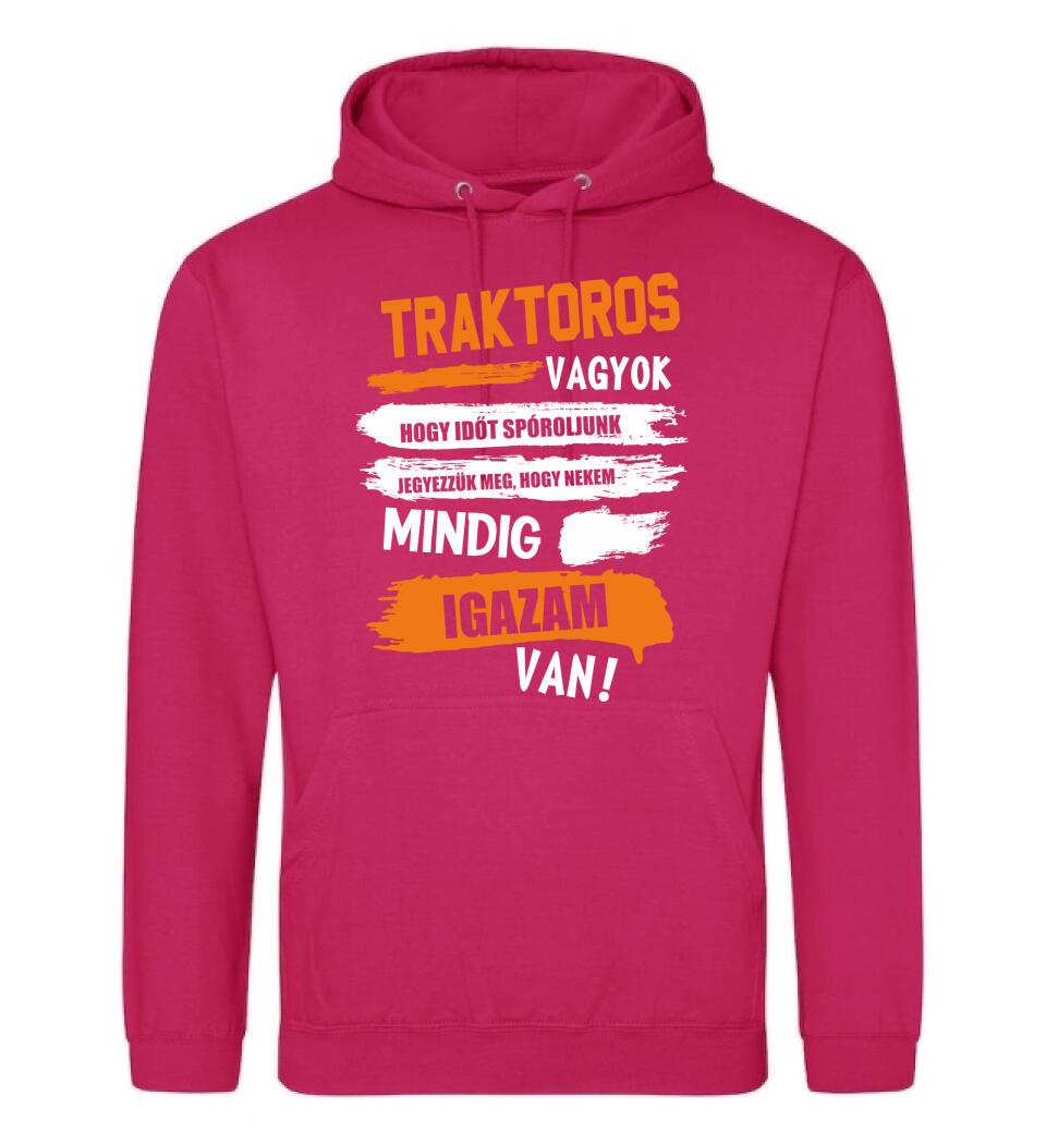 TRAKTOROS VAGYOK, MINDIG IGAZAM VAN PÓLÓ