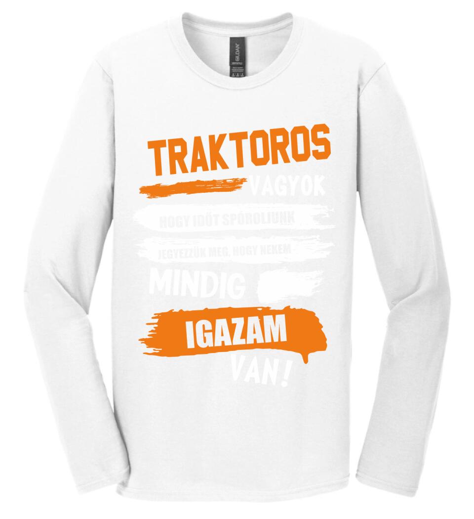 TRAKTOROS VAGYOK, MINDIG IGAZAM VAN PÓLÓ