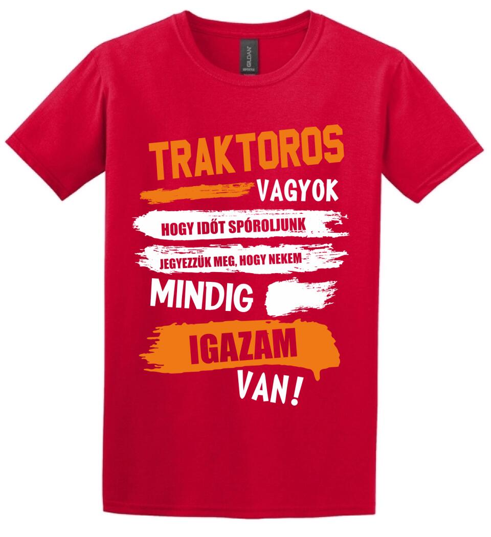 TRAKTOROS VAGYOK, MINDIG IGAZAM VAN PÓLÓ